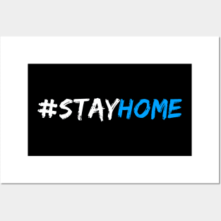 STAY HOME SAVE LIVES | social distancing | quarantine Posters and Art